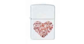 214 Love heart - Зажигалка ZIPPO